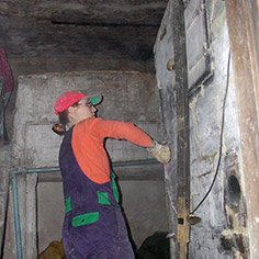 Saunan kalkitus 2001