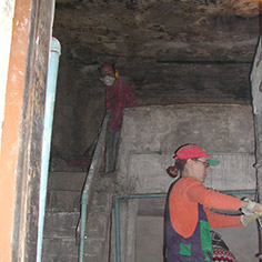 Saunan kalkitus 2001