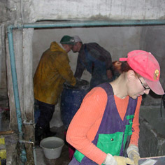 Saunan kalkitus 2001